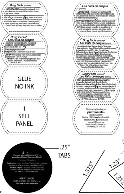 Image Of Label (4 In 1  Pressed Mineral Spf 15 Deeper)